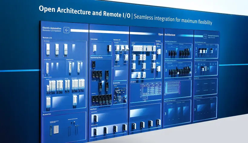 Festo remote I/O components for SPS 2025