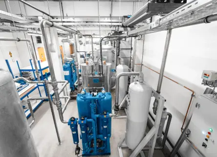 TNO Overview of the compressed air room