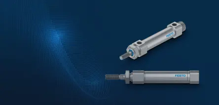 从两个角度看 DSNU 紧凑型气缸