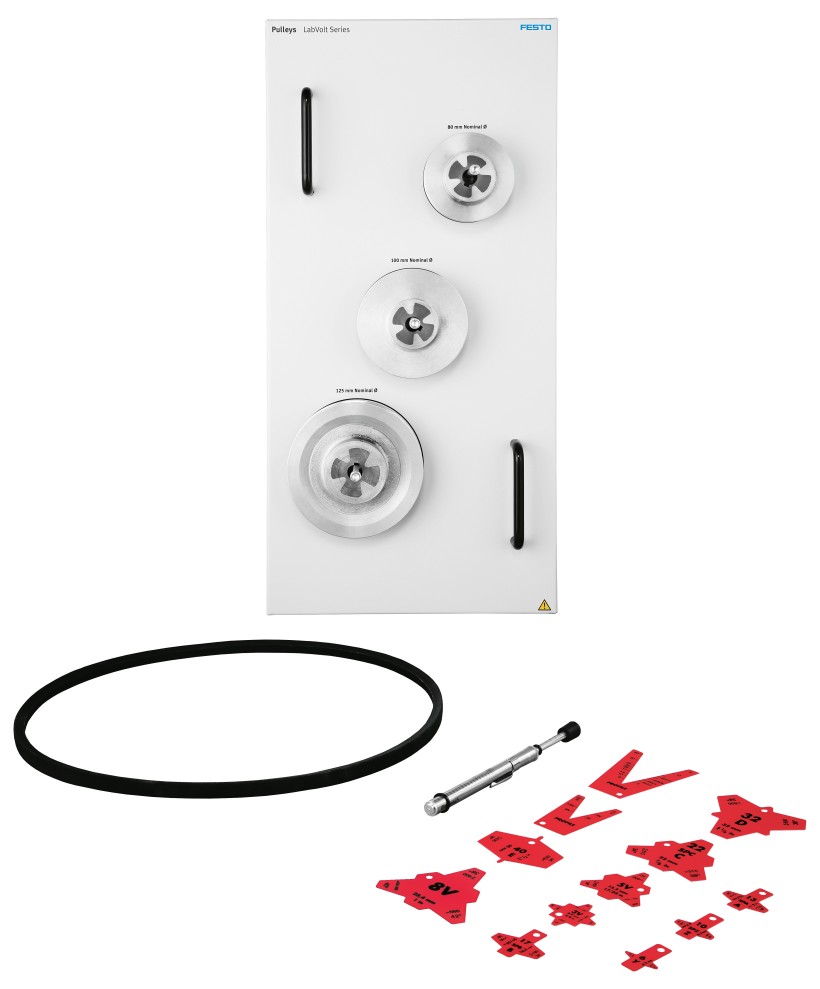 Mechanical drives learning system, level 1 - Belt, chain and gear drive