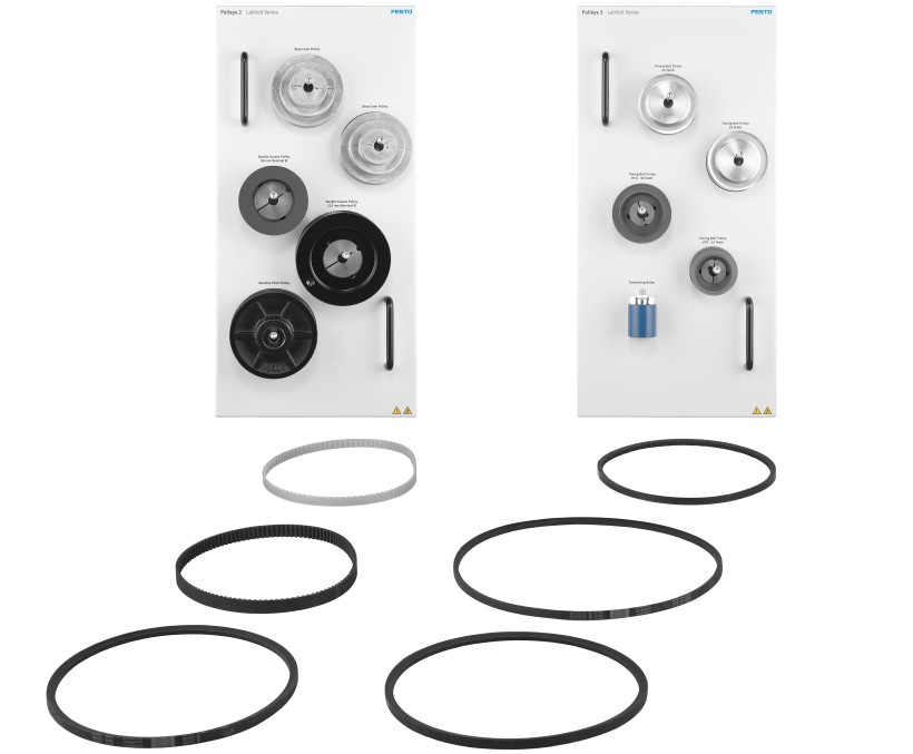 Mechanical drives learning system, level 2 - Belt, chain and gear drive