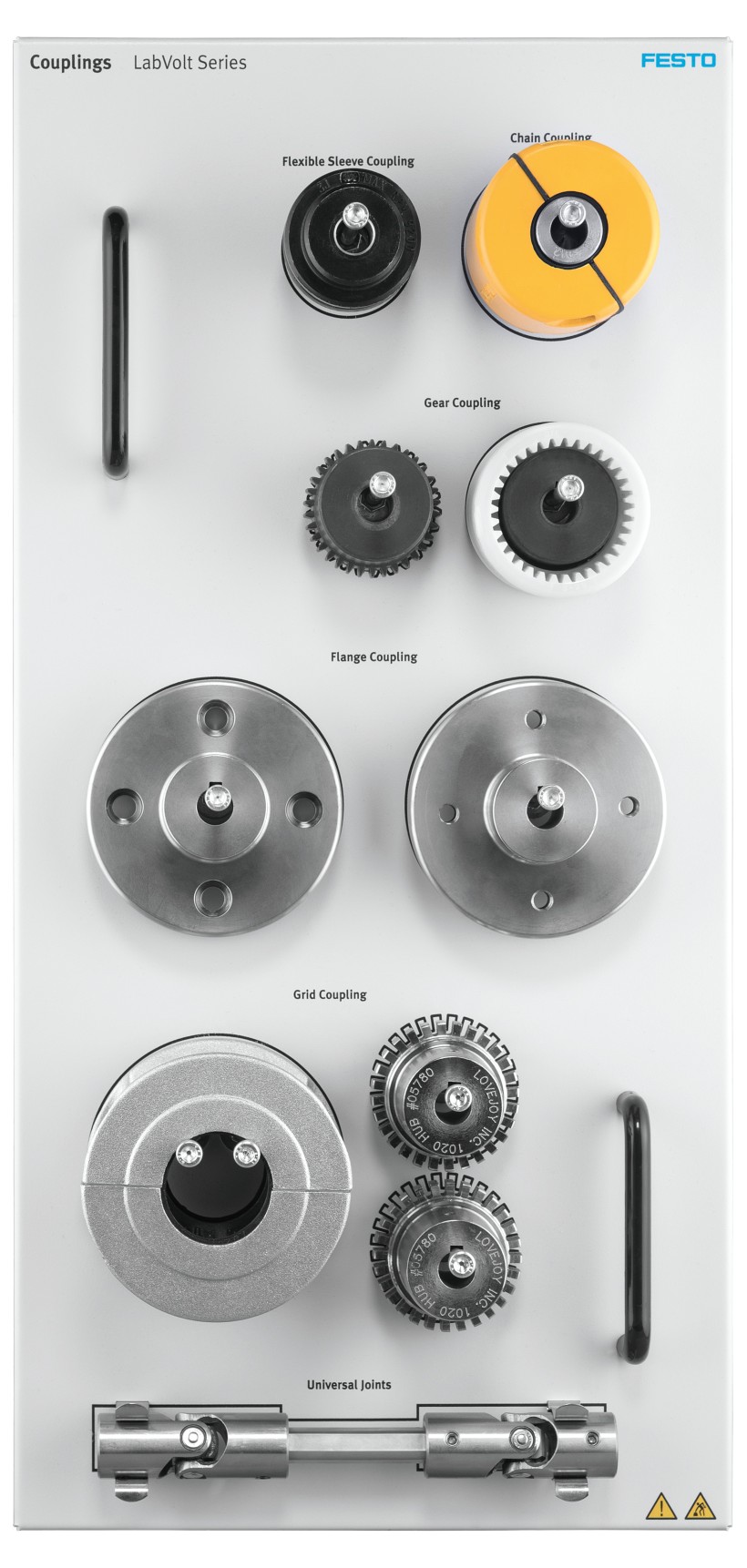 Mechanical drives learning system, level 3 - Shaft alignment and couplings, bearings and seals