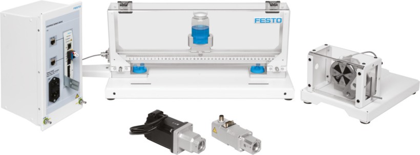 Stepper and Servo motor drive technology Equipment Set TP 1423